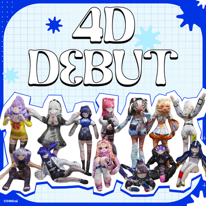 V4 April Fools - "4D Debut Merch"
