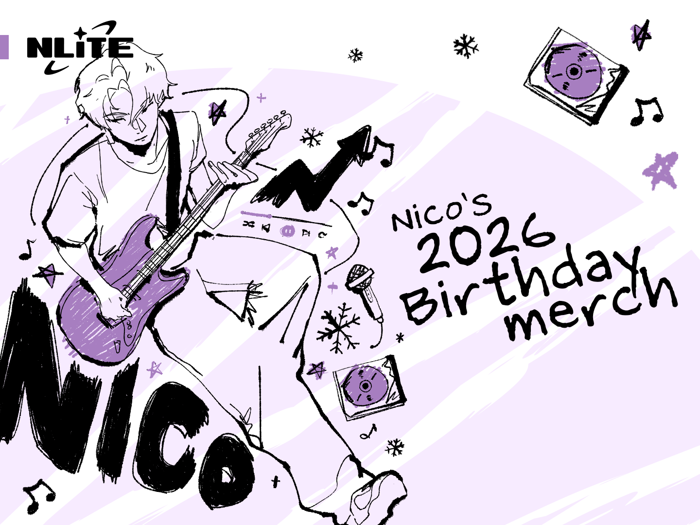 NLiTE - Nico Birthday Merch 2026