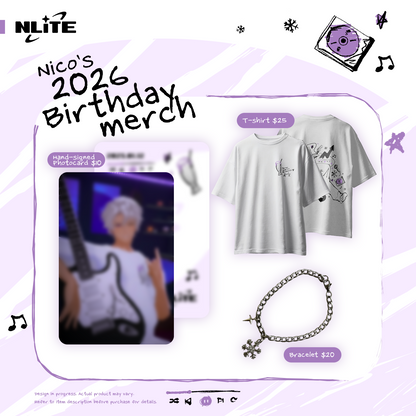 NLiTE - Nico Birthday Merch 2026