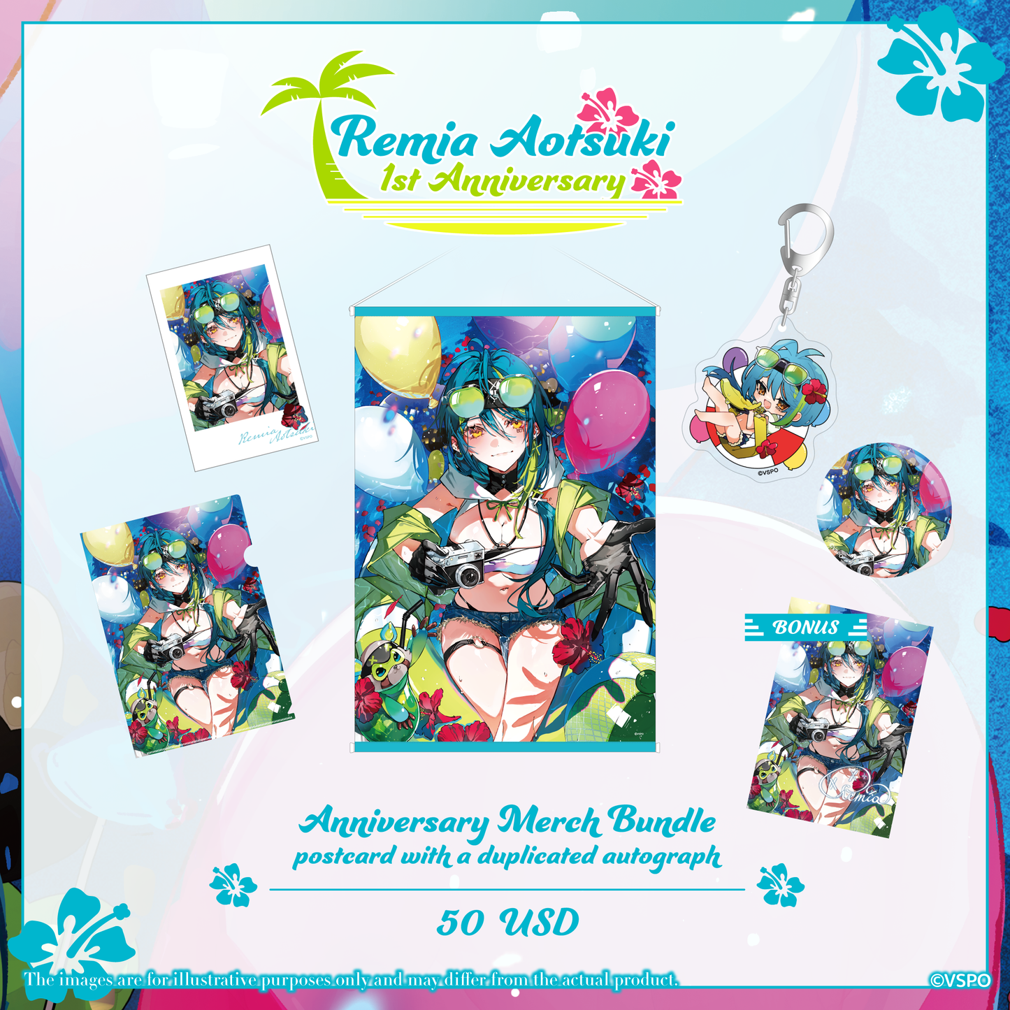Remia Aotsuki 1st Anniversary Merch