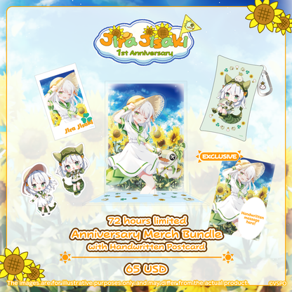 Jira Jisaki 1st Anniversary Merch
