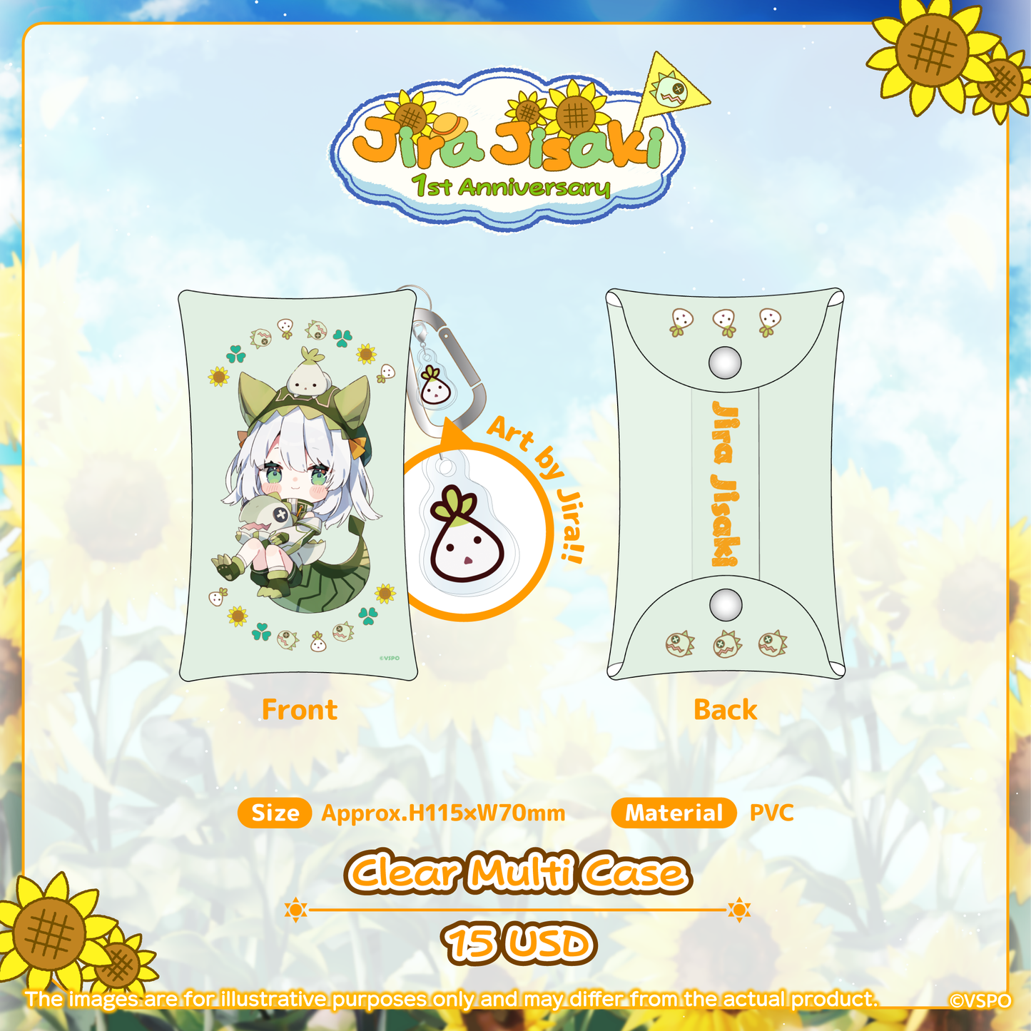 Jira Jisaki 1st Anniversary Merch