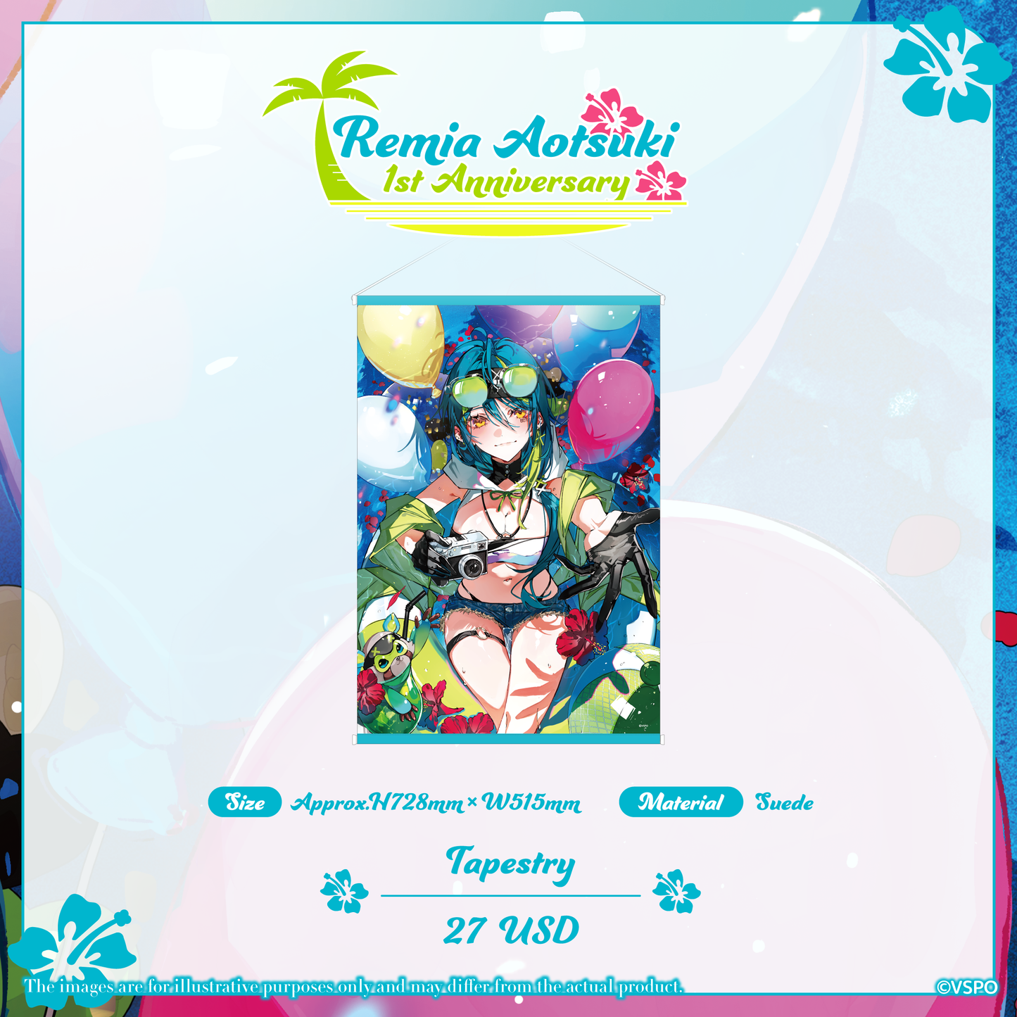 Remia Aotsuki 1st Anniversary Merch