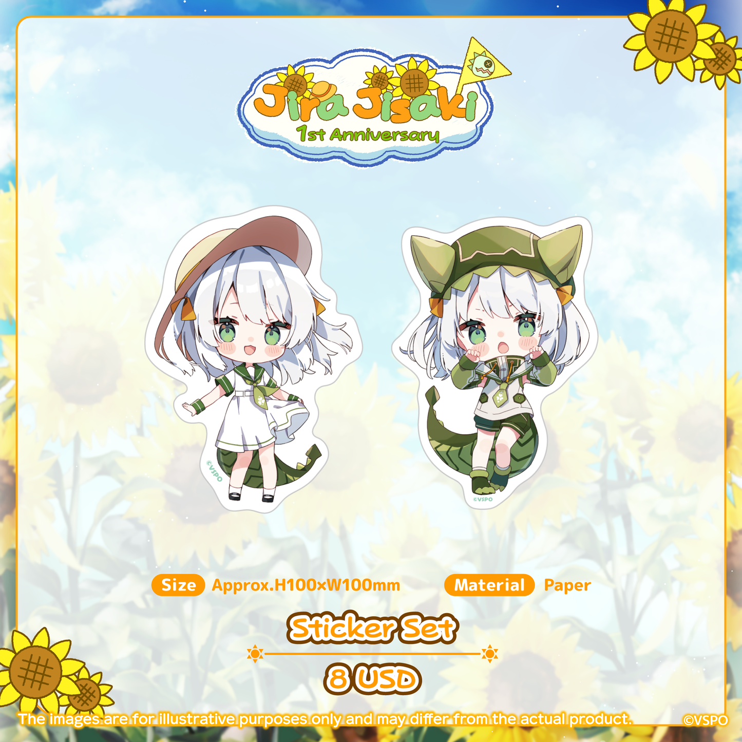 Jira Jisaki 1st Anniversary Merch