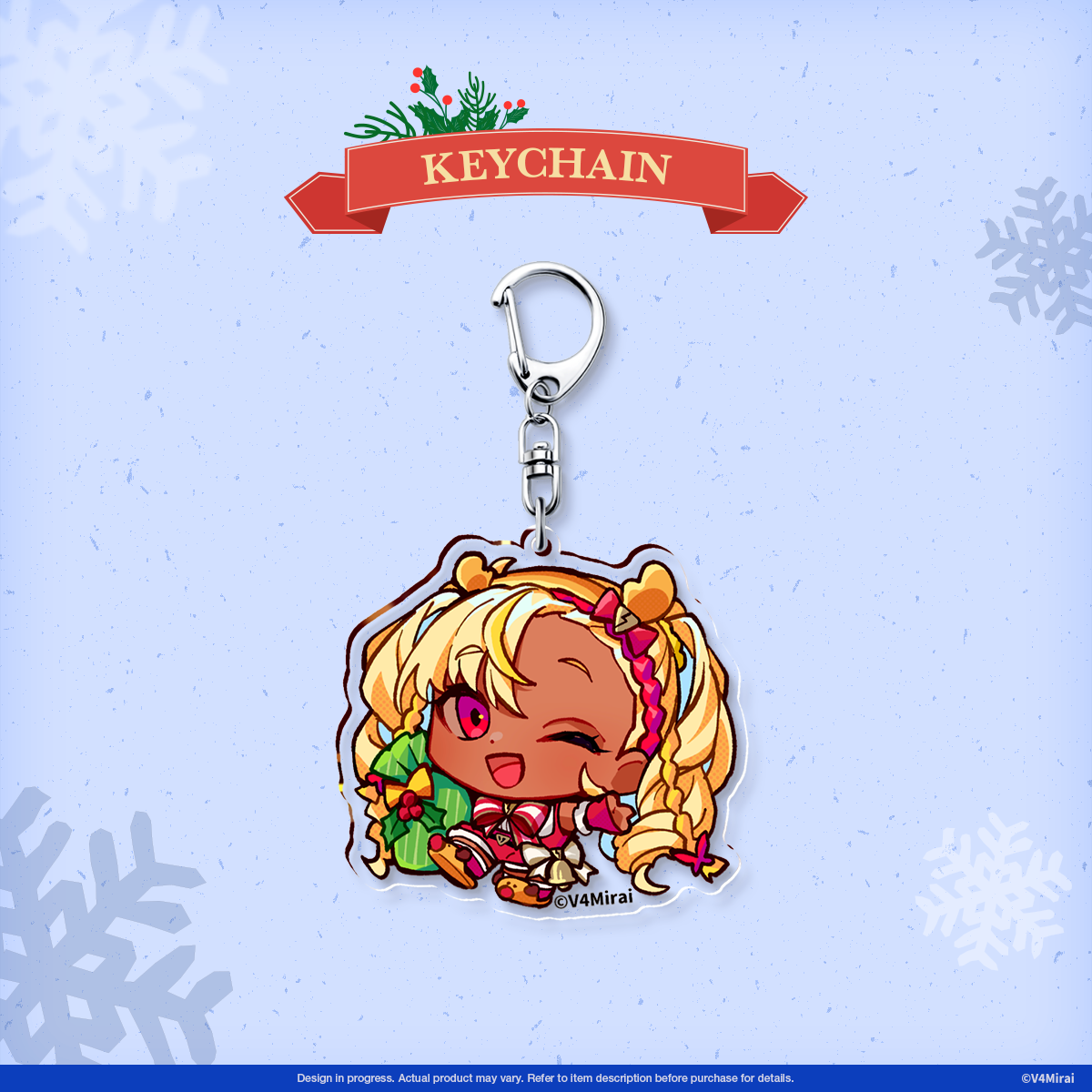 Acrylic Keychain - V4Advent Calendar Merch