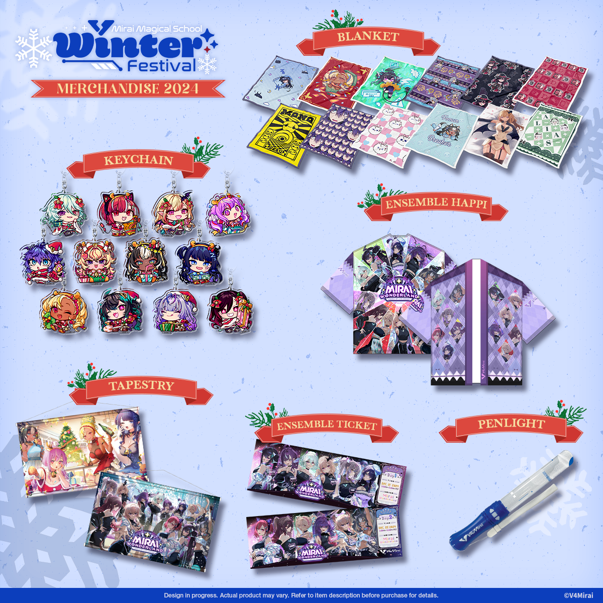 Ensemble Happi - V4Advent Calendar Merch