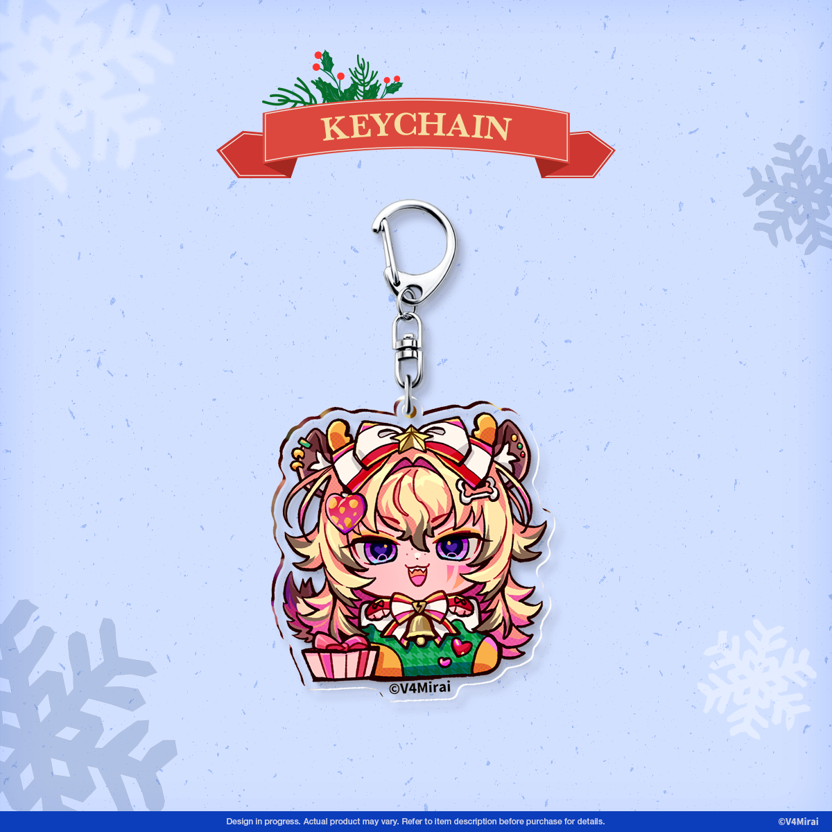 Acrylic Keychain - V4Advent Calendar Merch