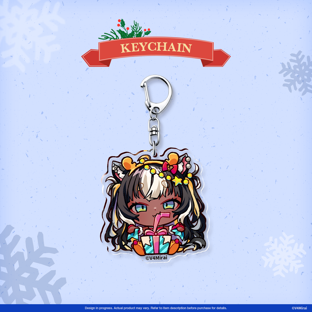 Acrylic Keychain - V4Advent Calendar Merch