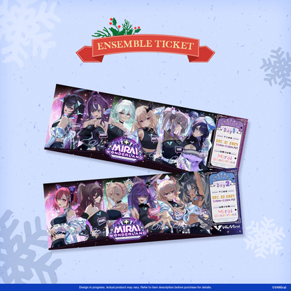 Ensemble Ticket Bundle - V4Advent Calendar Merch