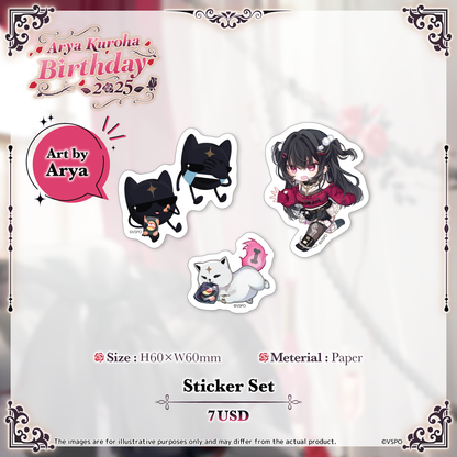 Arya Kuroha Birthday Merch 2025