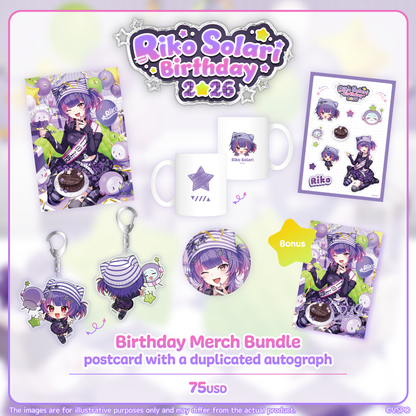 Riko Solari Birthday Merch 2026