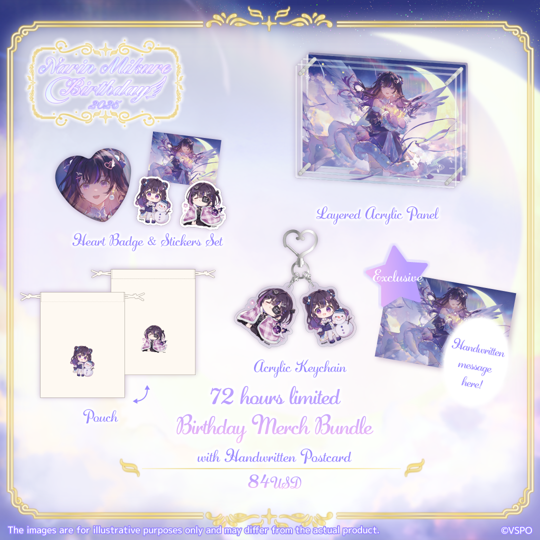 Narin Mikure Birthday Merch 2025