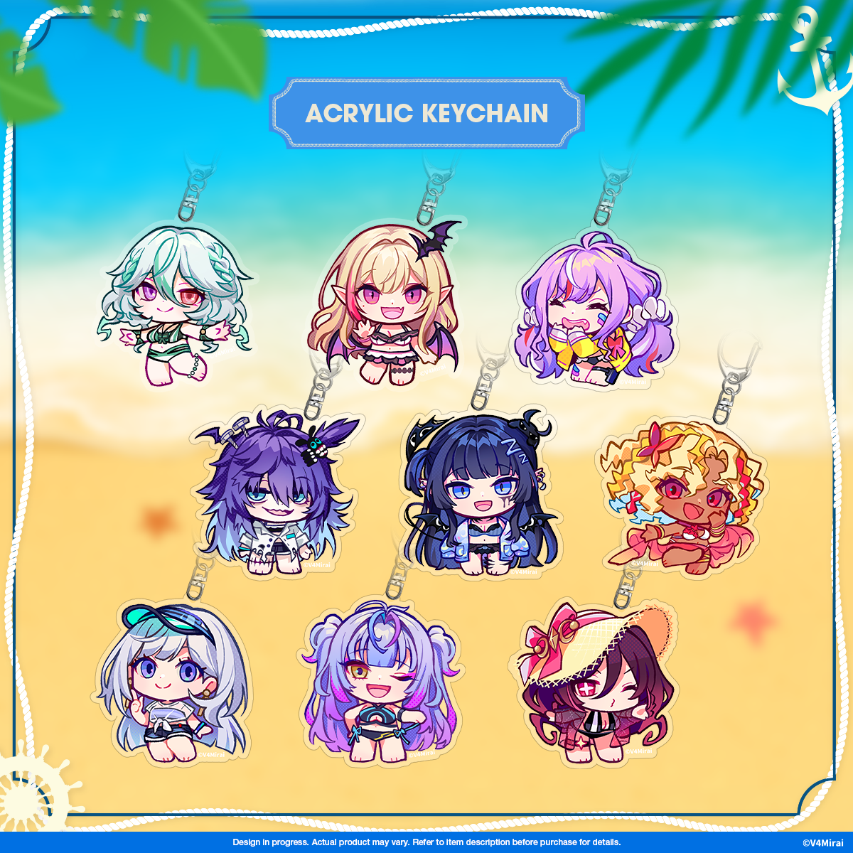 Summer Keychain "Yae Yugiri" - V4EndlessSummer 2024