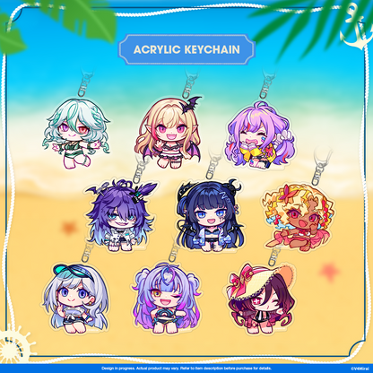 Summer Keychain "Vee Sensei" - V4EndlessSummer 2024