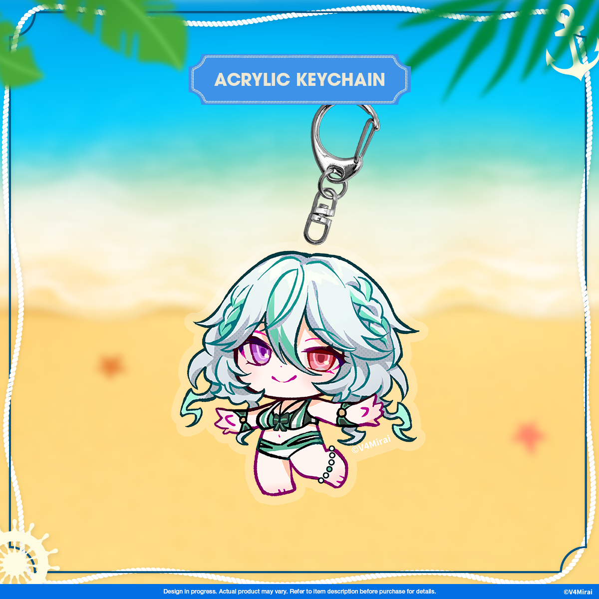 Summer Keychain "Alias Anono" - V4EndlessSummer 2024