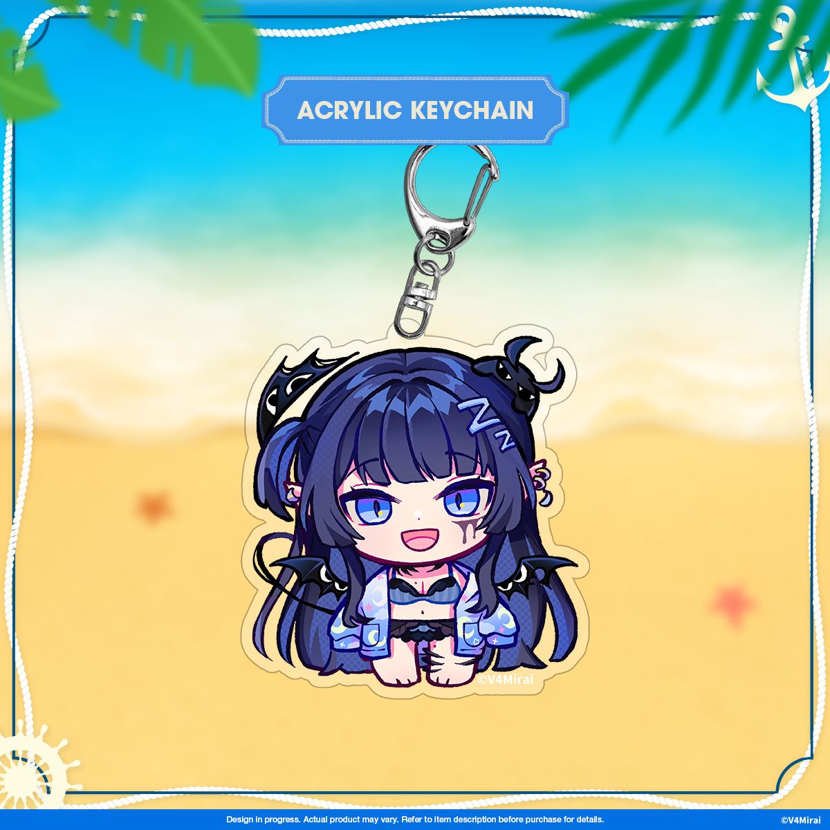 Summer Keychain "REM Kanashibari" - V4EndlessSummer 2024