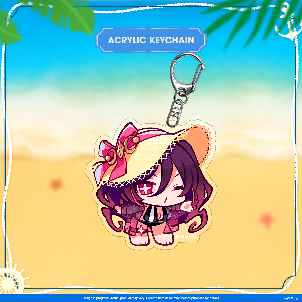 Summer Keychain "Yumi the Witch" - V4EndlessSummer 2024