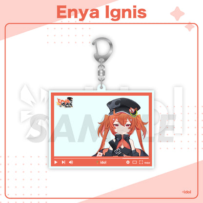 【Pre-order】idol Regular Collection - Stream-Style Acrylic Keychain