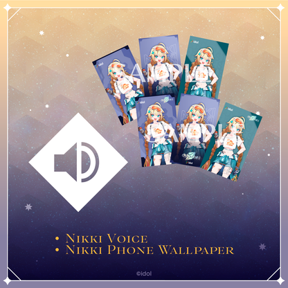 Nikki Rei Debut Digital Merch