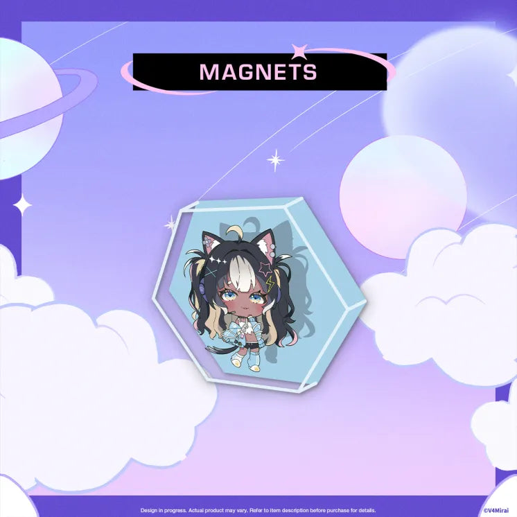 Chibi Delight Merch - Magnetic Mini-Acrylics