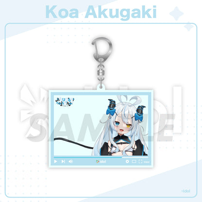 【Pre-order】idol Regular Collection - Stream-Style Acrylic Keychain