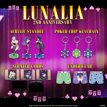 Lunalia 2nd Anniversary Merch - Lucky Underwear