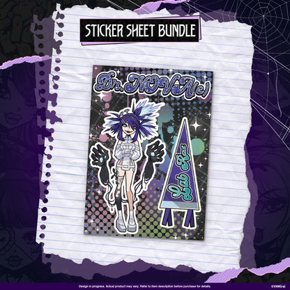 Lunalia Halloween Merch - Sticker Sheet Bundle