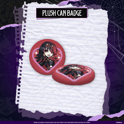 Lunalia Halloween Merch - Plush Can Badge