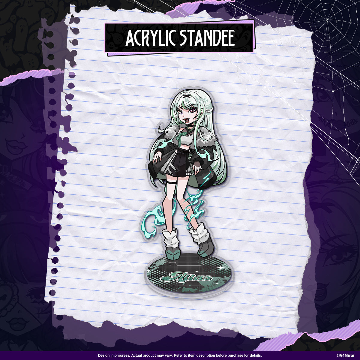 Lunalia Halloween Merch - Acrylic Standee