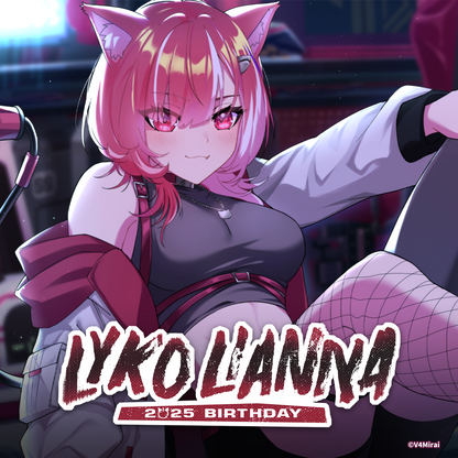 Lyko Lianna Birthday Merch 2025