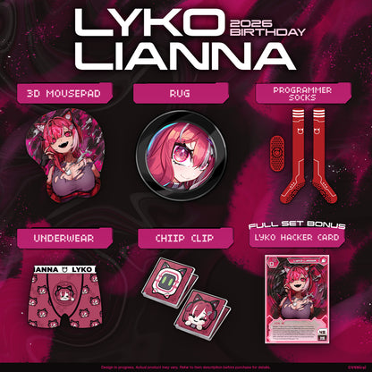 Lyko Lianna Birthday Merch 2026
