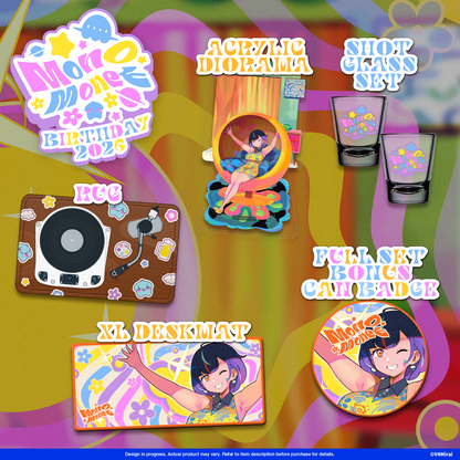 Mono Monet Birthday Merch 2026