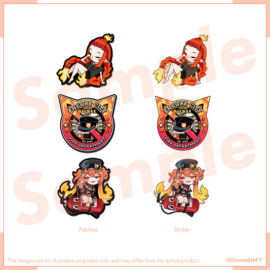 Enya Ignis Birthday Merch 2025 - Patches and Sticker Bundle