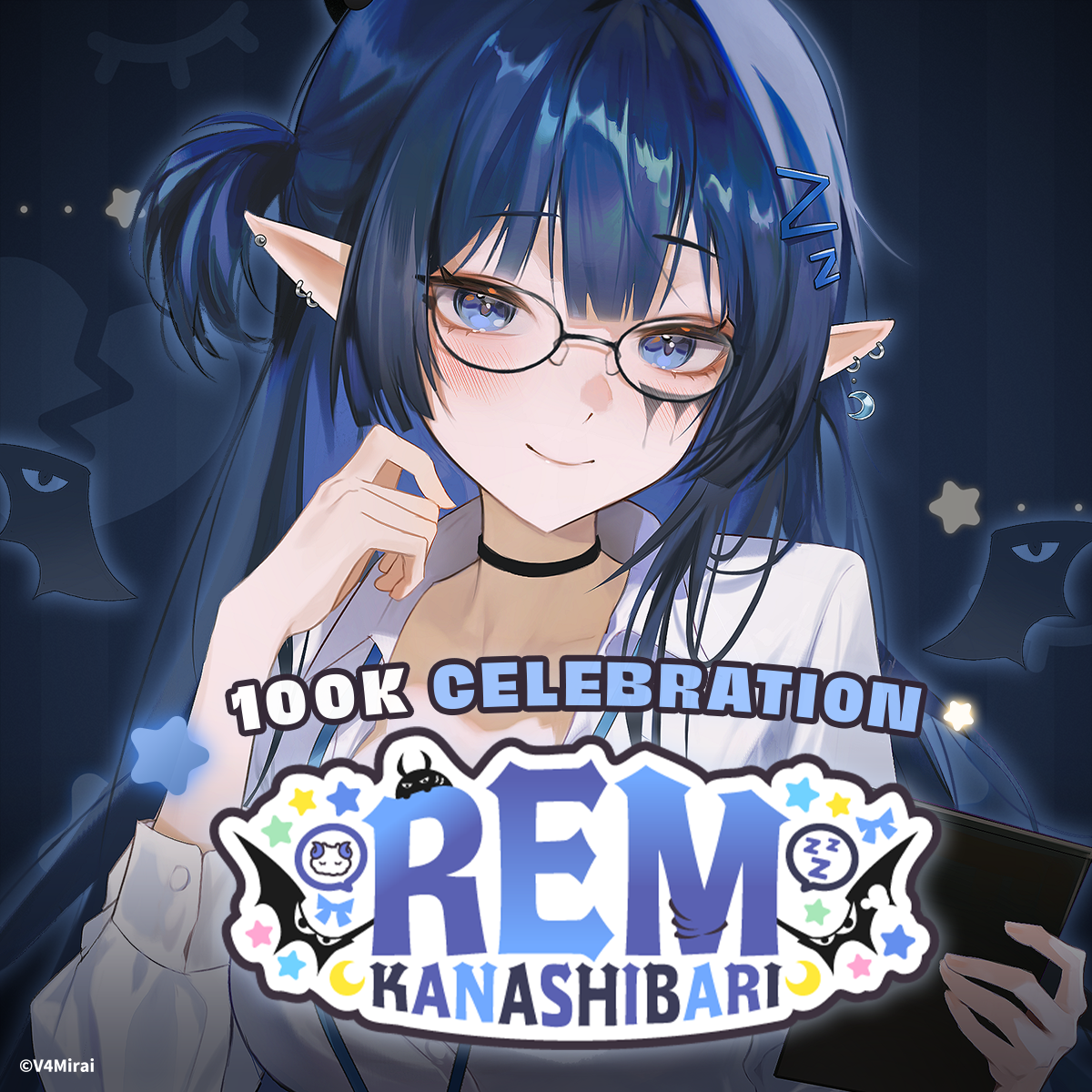 REM Kanashibari 100k Subscribers Celebration Merch