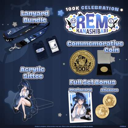 REM Kanashibari 100k Subscribers Celebration Merch