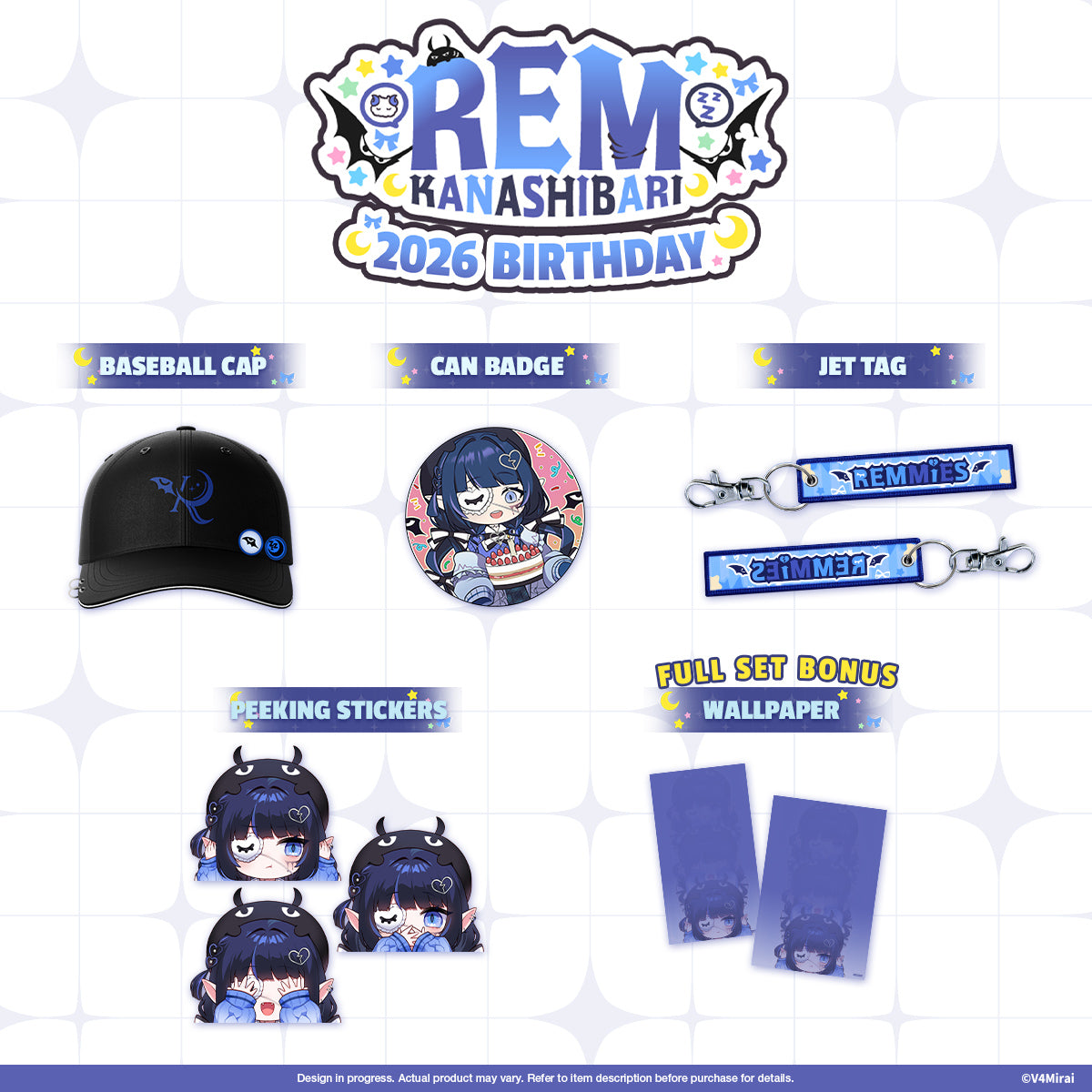 REM Kanashibari Birthday Merch 2026