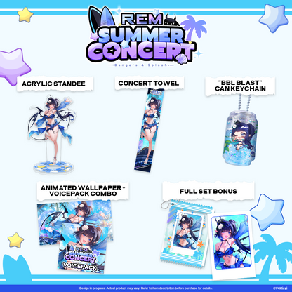 REM Kanashibari Summer Concert Merch