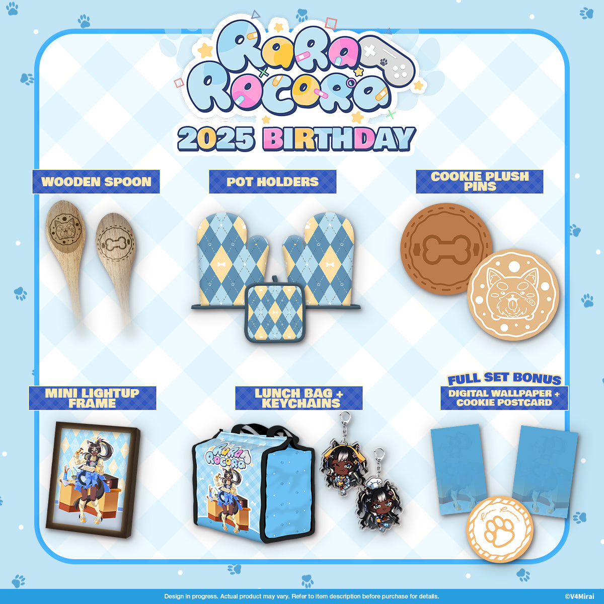 Rara Rocora Birthday Merch 2025