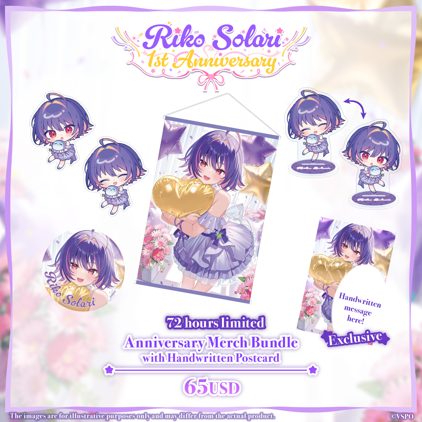 Riko Solari 1st Anniversary Merch