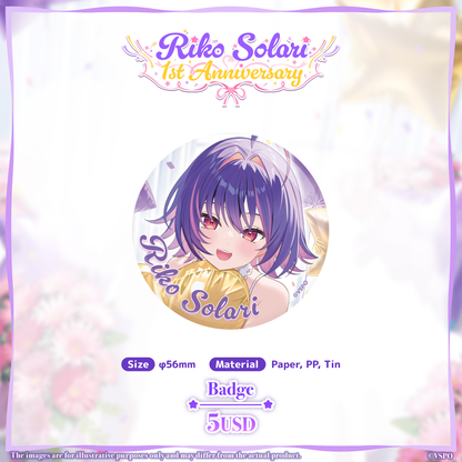 Riko Solari 1st Anniversary Merch
