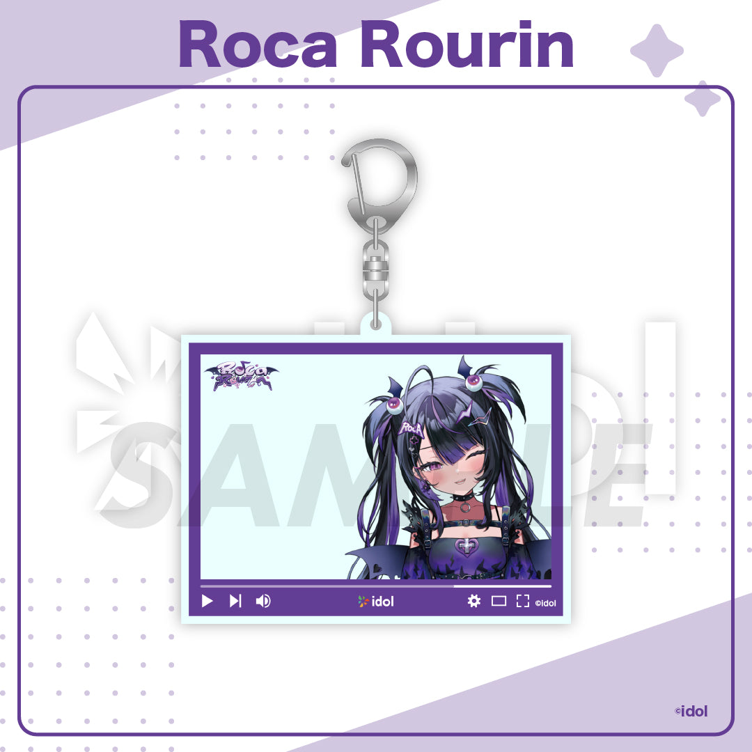 【Pre-order】idol Regular Collection - Stream-Style Acrylic Keychain