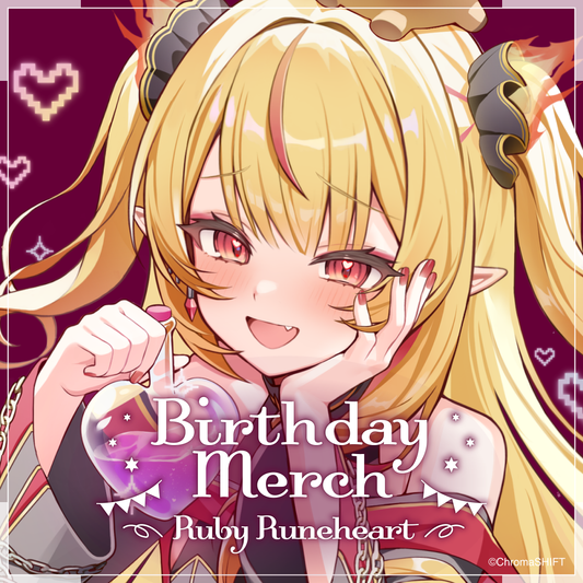 Ruby Runeheart Birthday Merch 2025