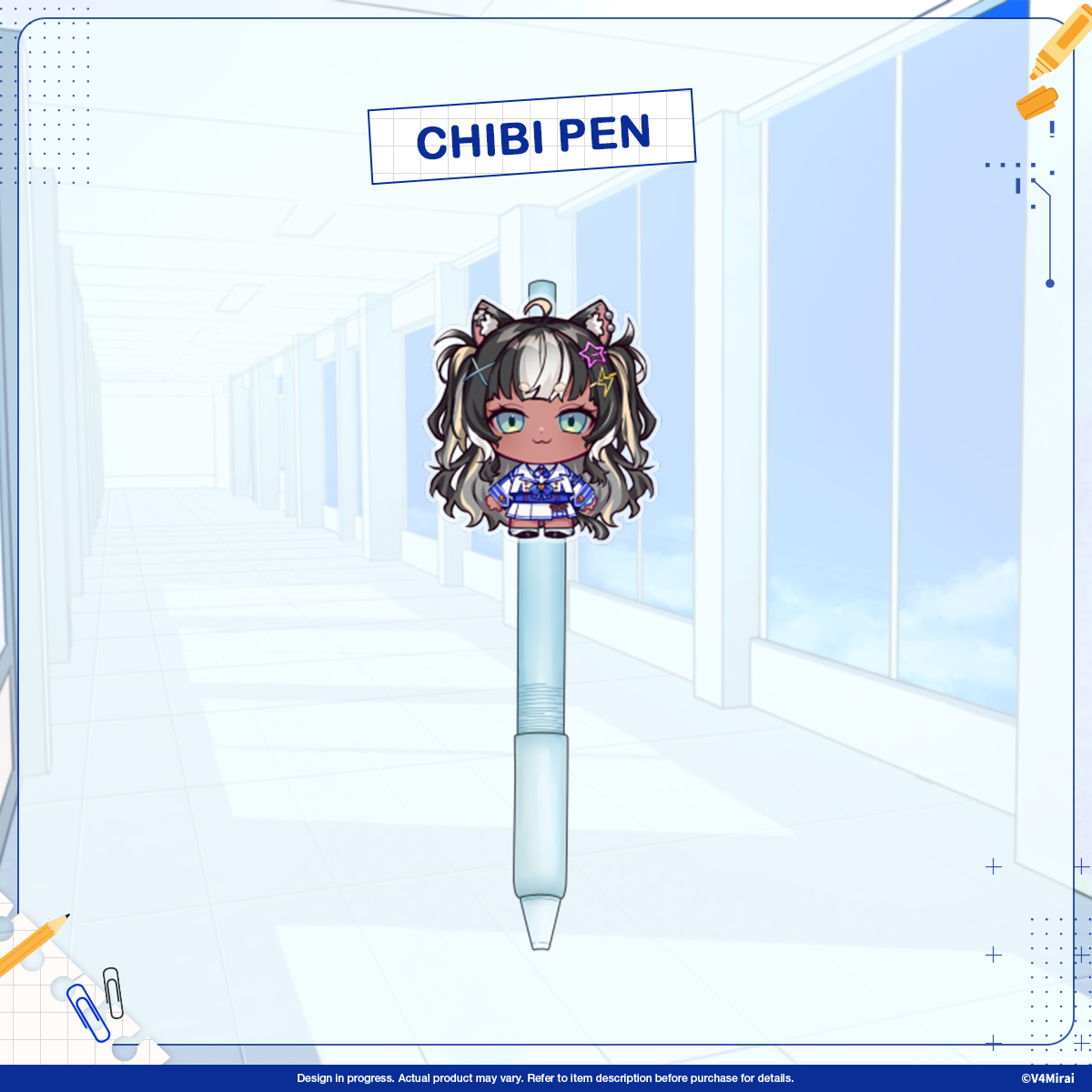 Chibi Pen - V4Mirai Semester Start Merch 2025