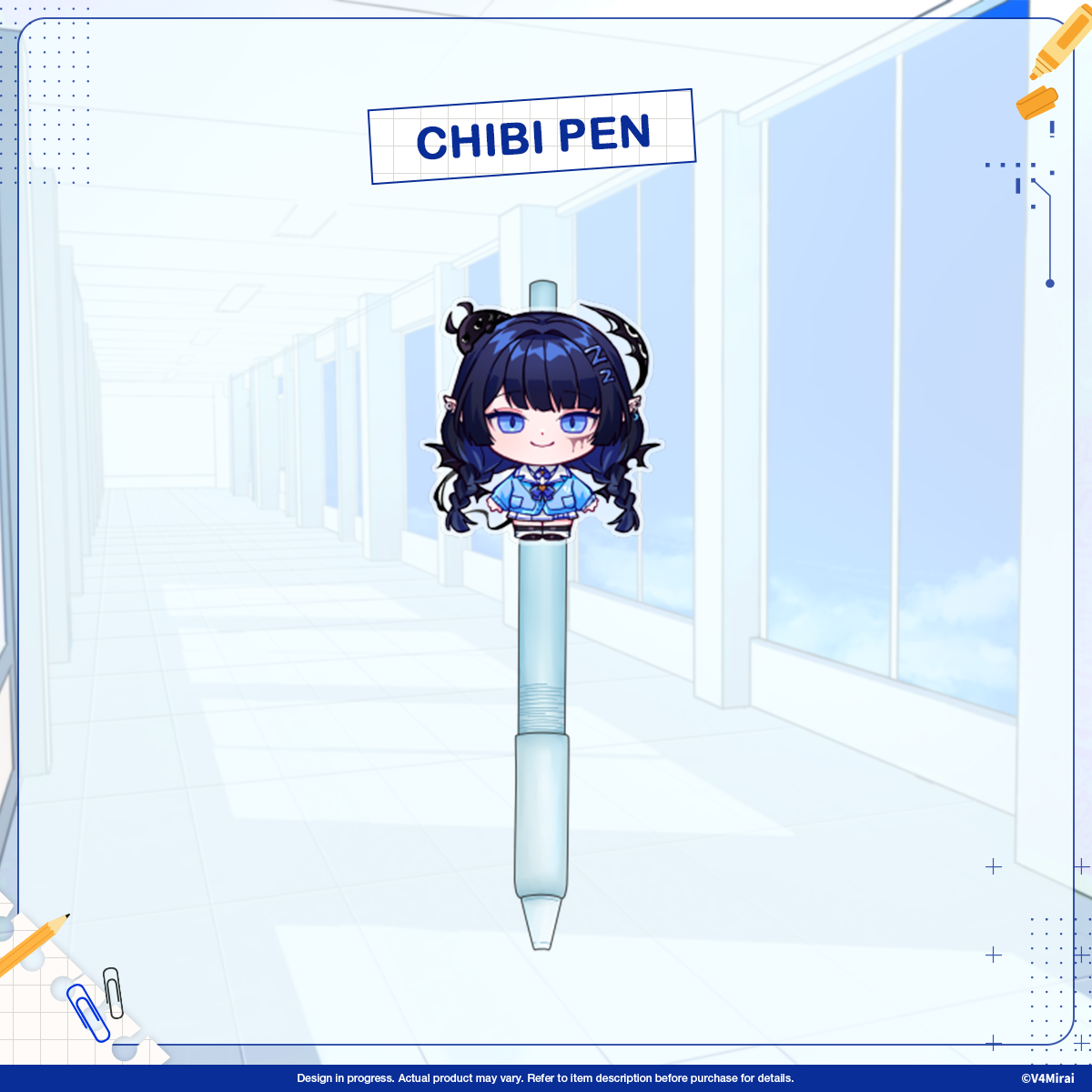 Chibi Pen - V4Mirai Semester Start Merch 2025