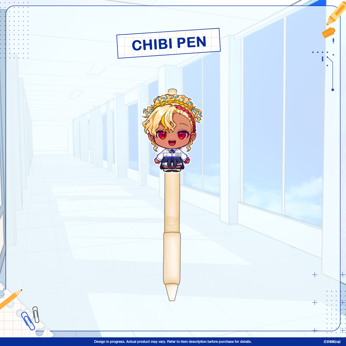 Chibi Pen - V4Mirai Semester Start Merch 2025