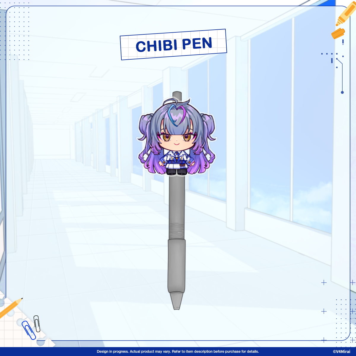 Chibi Pen - V4Mirai Semester Start Merch 2025