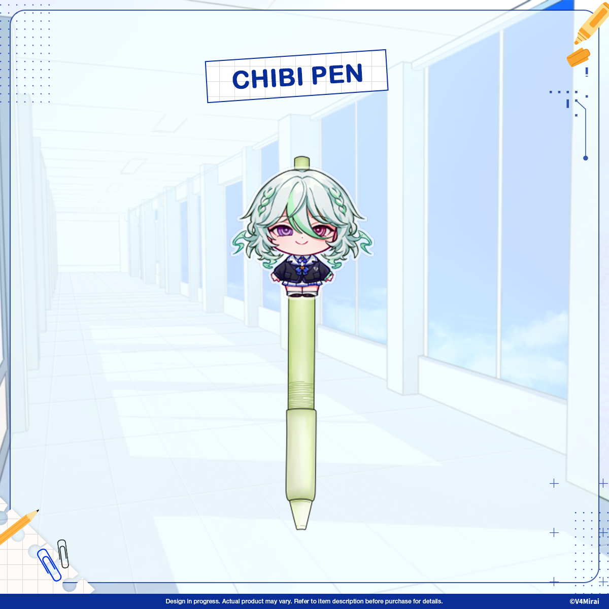 Chibi Pen - V4Mirai Semester Start Merch 2025