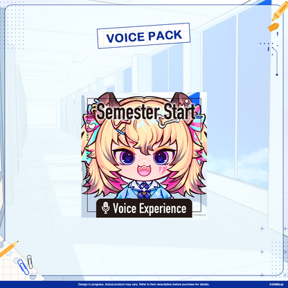 Voice Packs - V4Mirai Semester Start Merch 2025