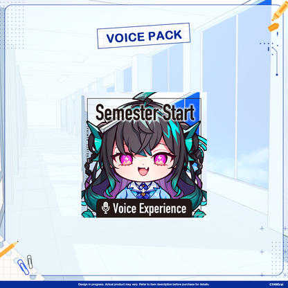 Voice Packs - V4Mirai Semester Start Merch 2025