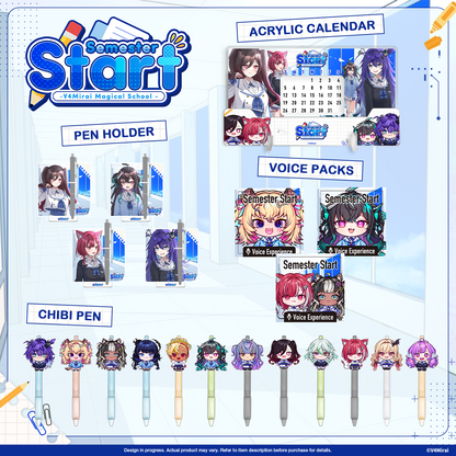 Voice Packs - V4Mirai Semester Start Merch 2025